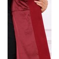 thumbnail image 5 of DARING DIVA Women's Trench Peter Pan Collar Single Breasted Long Pea Coat XL Dark Red, 5 of 6