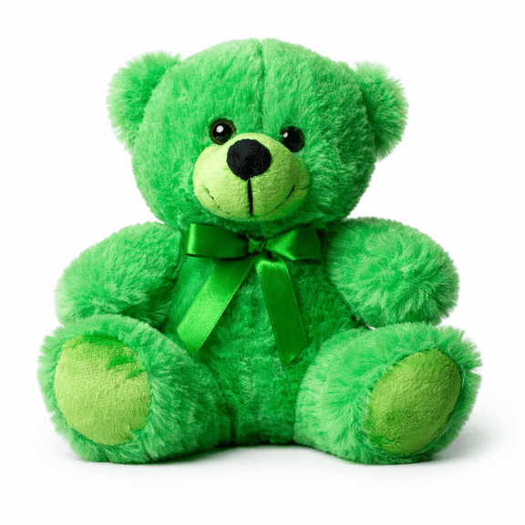 Spring Green 6 Inch Teddy Bear Plush Colorama Stuffed Animal Soft Toy