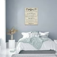 thumbnail image 6 of Christian Motivational Wall Art Psalm 23 Wall Decor Religous Bible Verse Inspirational Quotes Canvas Prints Retro Framed Artwork for Bedroom Living Room Church 12"x16", 6 of 6