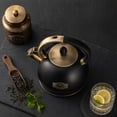 thumbnail image 6 of SUSLAS 2.64 qt Stainless Steel Whistling Tea Kettle for Stovetop, Black Vintage Tea Pot, 6 of 9