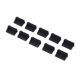 thumbnail image 3 of 40 tapones de silicona para puerto USB, a prueba de polvo, color negro, 3 of 8
