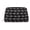 Silver, variant on Waterproof PU Leather Toiletry Cosmetic Bag Scissors And Comb Hair Stylist Salon Portable Travel Makeup Organizer Bag for Women Gold