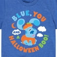 thumbnail image 3 of Blue's Clues & You! - Blue You And Halloween Boo - Toddler And Youth Short Sleeve Graphic T-Shirt, 3 of 5