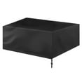 thumbnail image 2 of Arealer 9ft Waterproof Billiard Table Cover Folding Pool Table Cover Dustproof Cover Moisture Resistant Durable Oxford Furniture Protection Case for Indoor Outdoor, 2 of 7