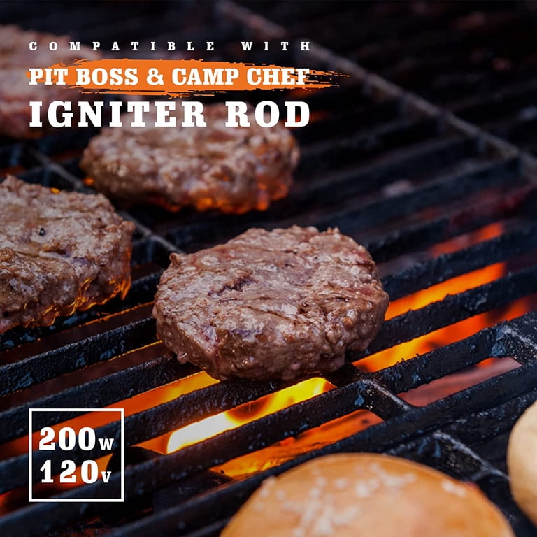 220W Stainless Steel Igniter Upgrade For Traeger, Pit Boss, Camp Chef Grills