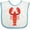 White and Blue, variant on Inktastic Lobster Cute Ocean Creature Boys or Girls Baby Bib