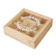 thumbnail image 5 of Caja de almacenamiento de madera con tapa de vidrio, caja para presentación de joyas, caja de recuerdos para gadgets, 5 of 9