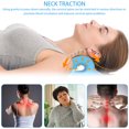 thumbnail image 4 of Muyoka Camilla de cuello Dispositivo de tracci贸n cervical el谩stico para alivio del dolor de TMJ Relajador port谩til de cuello y hombros Dispositivo de tracci贸n de cuello de alineaci贸n de columna cervi, 4 of 7