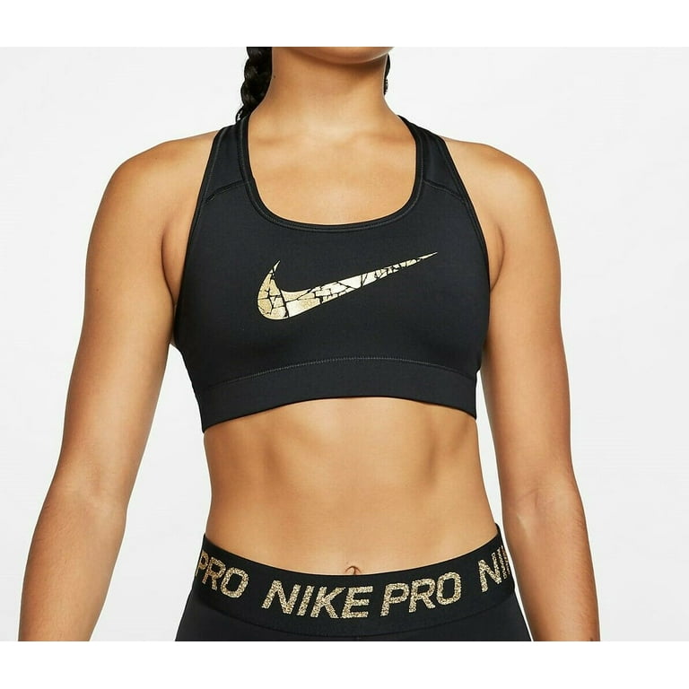 Nike Victory Compression Plus Size Medium Support Black/Gold
