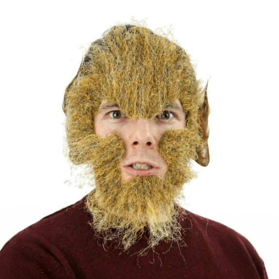 Werewolf Facial Hair Kit Adult Costume Accessory