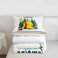 thumbnail image 5 of Erosebridal Kids Camping Twin Comforter Sets For Camper Gifts,Rustic Farmhouse Adventure Bedding Set For Boys,Reversible,2-Piece, 5 of 7