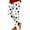 White, variant on Bjutir Compression Leggings For Women St Patricks Day Print Women Print Tights Leggings Control Yoga Sport Leggings For Women High Waisted Leggings