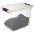 thumbnail image 3 of Sterilite 17631706 27-Quart ClearView Latch Box Storage Tote Container (30 Pack), 3 of 7