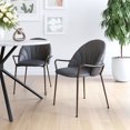 thumbnail image 2 of ZUO Chaise de Salle à Manger Kurt (Lot de 2) Gris, 2 of 12