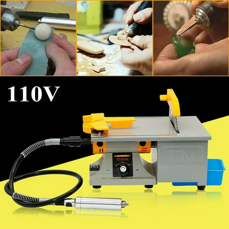 

SHANNA 110V Gem Jewelry Polishing Buffer Machine Bench Lathe Benchtop Polisher Kit