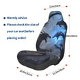 thumbnail image 3 of Balery Black And Blue Lightning Dragon Funda de Asiento para Auto con Diseño - Cubierta Frontal Suave y Transpirable con Protector Antideslizante- 1 Unidad, 3 of 5