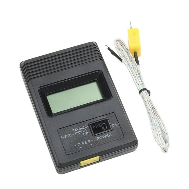 Medidor de Temperatura TM-902c Termómetro Digital TM902c Rango de Visualización: -50-1300 Grados
