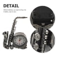 thumbnail image 5 of ORDDIART 1Pack Saxophone Shaped Alarm Clock Multi Color Plastic With Time Display For Students, 5 of 8