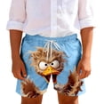 thumbnail image 2 of Boys Girls Summer Swim Trunks with Cute Print - Breathable Soft Fabric Shorts for Pool Beach Play, 2 of 9