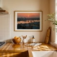 thumbnail image 4 of Sunset over the Daugava, Riga - Riga Latvia Photography Sunset Bridge City Skyline Architecture Scenic Unframed Wall Art Print 4 x 6 inches, 4 of 7