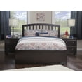 thumbnail image 4 of Richmond Platform Bed with Matching Foot Board with Twin Size Urban Trundle Bed in, Multiple Colors and Sizes, 4 of 6