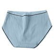 thumbnail image 4 of Kaemgyyd Underwear for Women Comfortable Mid Waisted Panties Full Coverage Briefs Soft Strech Ladies Breathable Panties, 4 of 7