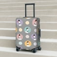 thumbnail image 3 of Wukai Cute Geese Elastic Luggage Cover: Personalized Protection for Your Suitcase - Fits 19~29-inch, Washable & Durable Travel Companion-Small, 3 of 8