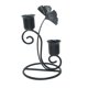 thumbnail image 4 of Candelabro con candelabro de palo, soporte de vela con palo de metal de doble cabeza para el Día de San Valentín Negro, 4 of 9