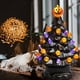 thumbnail image 5 of Árbol de cerámica negro de Halloween Decoraciones LED de cerámica para escritorio Árbol de Navidad negro, 5 of 7