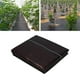 thumbnail image 1 of Tela de paisaje de barrera de malezas negras para jardín, invernadero, camas de flores 1.5x5 metros, 1 of 8