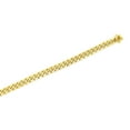 thumbnail image 3 of JewelStop 10K Yellow Gold 6.1mm Classic Miami Cuban Chain with Polished Finish and Box Lock - 22in, 3 of 7
