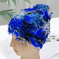 thumbnail image 3 of Knit Hat Dome Knit Hat Handmade Unisex Knit Cap for Winter Cycling Cosplay Ripped Short Hair Dome Beanie with Windproof, 3 of 5