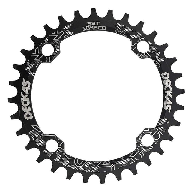 Greeniant Juego de bielas para bicicleta, disco dentado, 32T, cadena hexagonal de aluminio, accesorios de reparación de ciclismo para deportes al aire Type3 NO3 Greeniant OD1573-05B