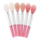 thumbnail image 2 of 6 Piezas Cepillos Cosméticos de Belleza Jinwen Cabeza de Silicona Bálsamo Labial de Aceite Herramientas de Aplicación de Maquillaje Juego de pinceles de silicona para labios, 2 of 8