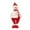 Snowman, variant on Gustave 18inch Christmas Figurines Santa Claus Snowman Standing Dolls Plush Toys Christmas Gift Xmas Holiday Home Decorations