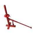 Vertical simple tire peeler in red, Manual Portable Hand Tire Changer