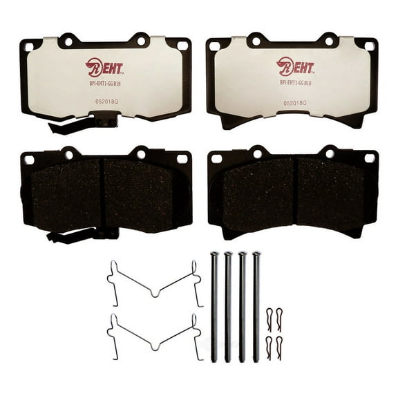 Raybestos EHT1119H Enhanced Technology Friction Pads Brake Pad Set Fits select: 2006-2010 HUMMER H3, 2009-2010 HUMMER H3T