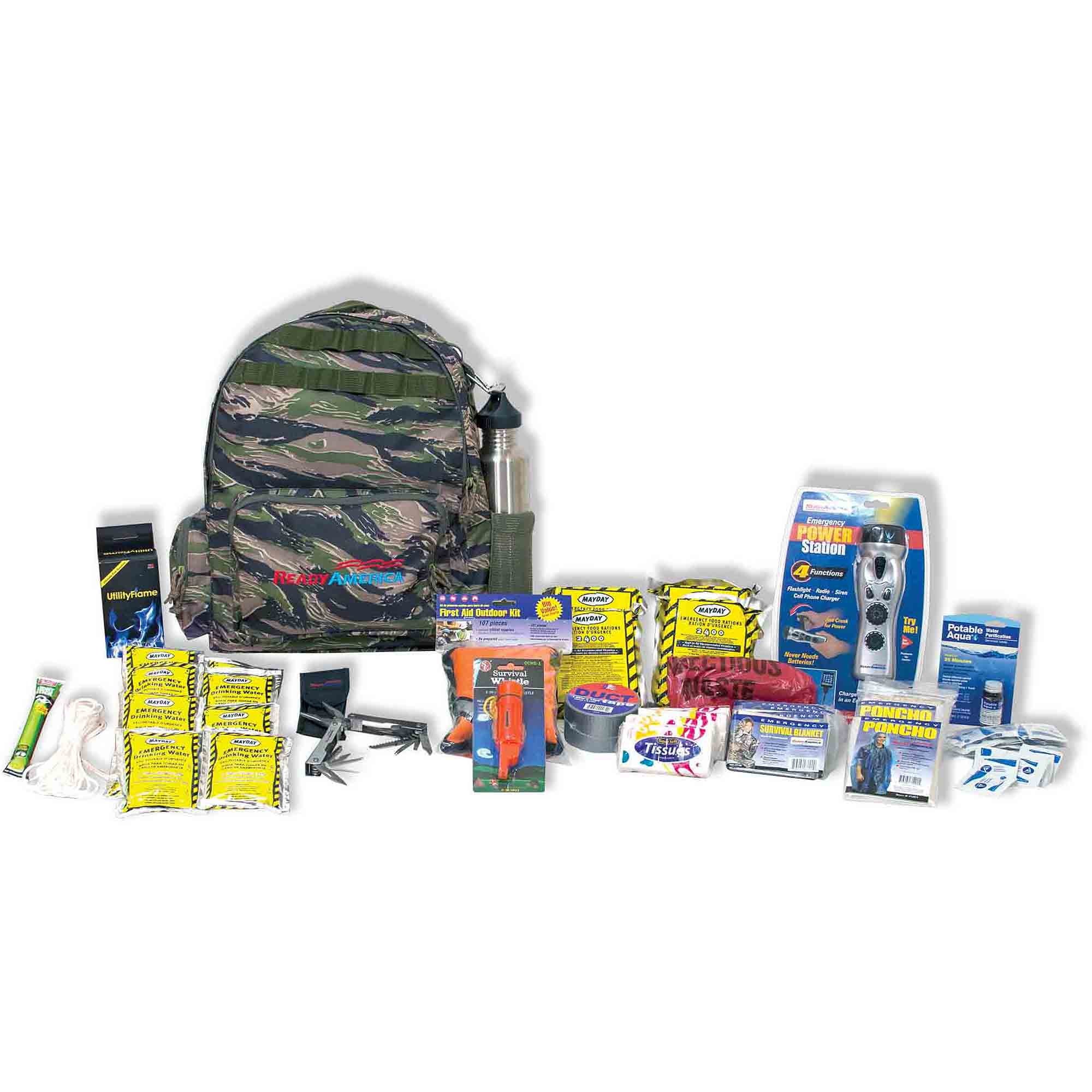 Ready America Emergency 4-Person Outdoor Survival Kit by Ready America