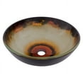 thumbnail image 5 of Novatto Occaso Glass Circular Vessel Bathroom Sink, 5 of 5