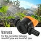 thumbnail image 5 of Válvulas 4/7 mm Mini riego de jardín Conectores de manguera de agua de púas 10 piezas, 5 of 7