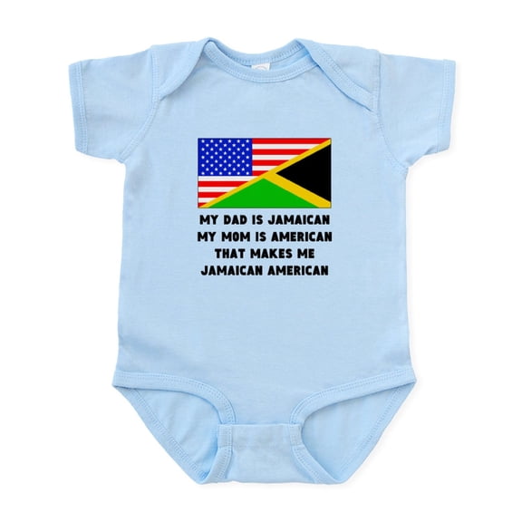 CafePress - That Makes Me Jamaican American Body Suit - Baby Light Bodysuit