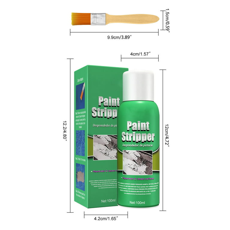 LXINYE Powerful Paint Remover,Paint Stripper Metal,Paint Remover for Metal  Surfaces,Paint Remover from Wood,Paint Stripper Wood,Efficient Paint