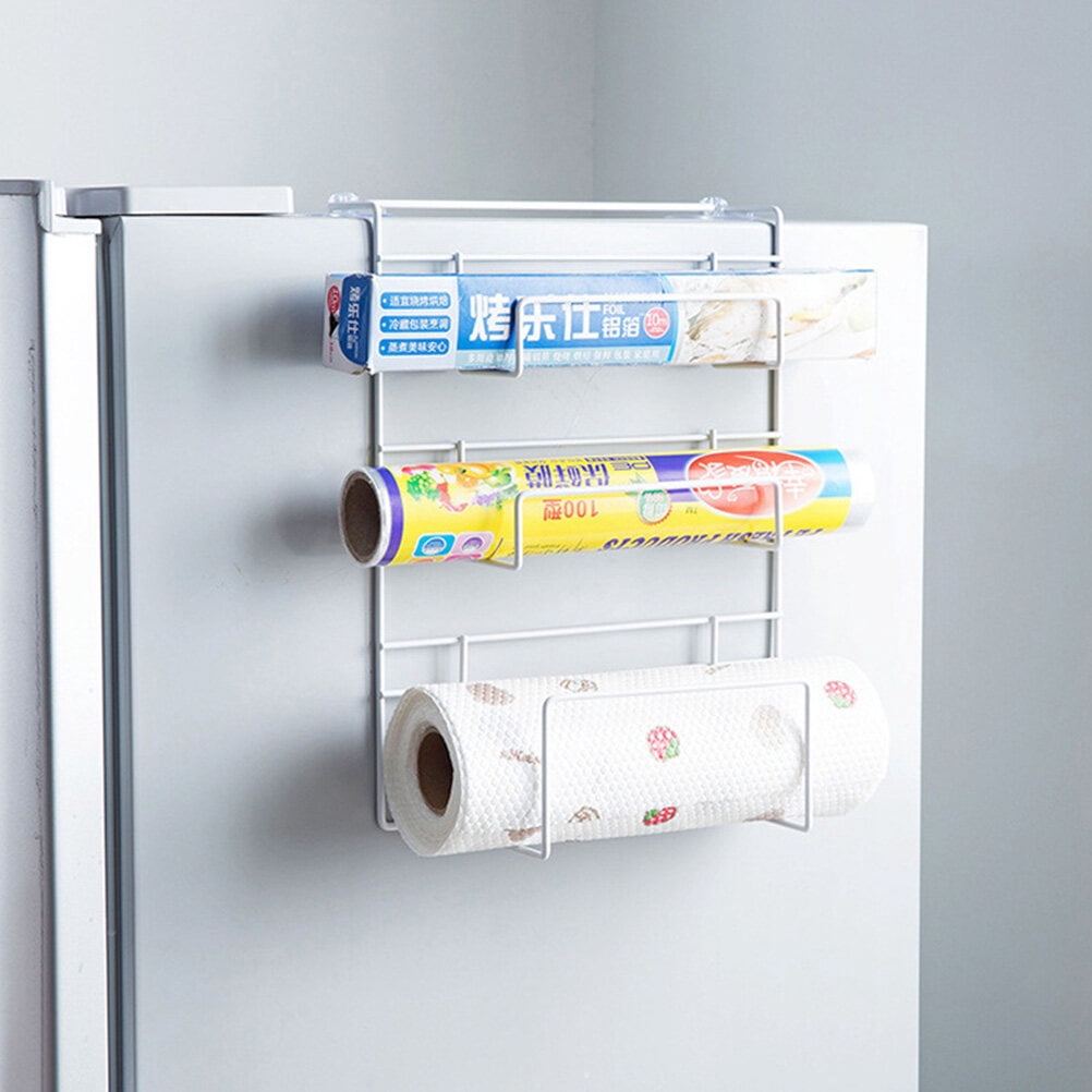 Raindrops Adjustable Refrigerator Shelf Organizer Rack for Bottles and Bars, Kitchen Pantry Storage Solution for Home Organization