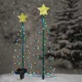 thumbnail image 3 of Artificial Solar Christmas Tree, Solar Outdoor Christmas Tree Decoration, Outdoor Solar Garden Lights,christmas Decoration Led Light Tree (color), 3 of 5