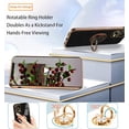 thumbnail image 7 of Compatible with Redmi Note 12 Pro Plus Case Silicone TPU Shockproof Redmi Note 12 Pro Plus Phone Case Cute Cases with Ring for Women Men (Black), 7 of 7
