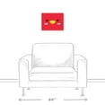 thumbnail image 3 of Creative Products Red Bird Face 14x11 Canvas Wall Art, 3 of 5