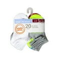 thumbnail image 2 of Wonder Nation Boys No Show Socks, 20-Pack, Sizes S (4-8.5) - L (3-9), 2 of 3