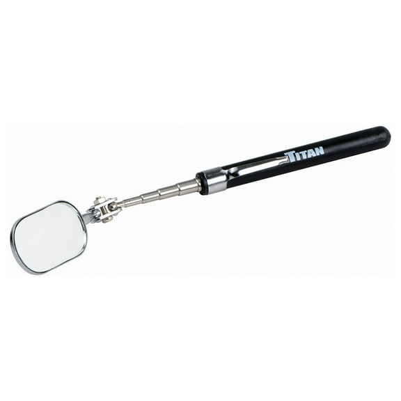 Titan Tools 11185 1 Inch x 2 Inch Oval Telescoping Inspection Mirror