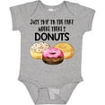 thumbnail image 3 of Inktastic Just Skip to the Part Where There's Donuts Boys or Girls Baby Bodysuit, 3 of 5