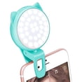 thumbnail image 2 of Aro De Luz Led Portátil Cat Recargable Clip Para Celular Color MobileCIty Azul, 2 of 3